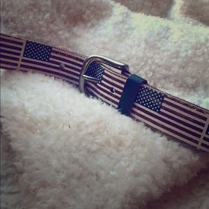 American flag belt size 38